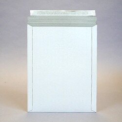 White Rigid Mailer for Magazines